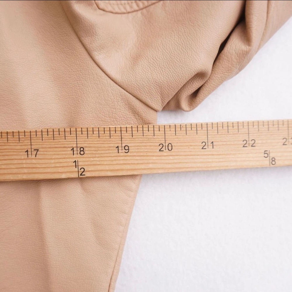 Levi's Light Brown Leather Jacket - image 4